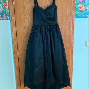 Forest Green High-Low Windsor Formal Dress